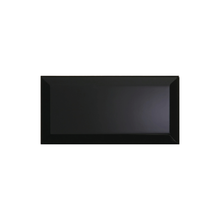 Load image into Gallery viewer, Bevelled Black Gloss 10 x 20 cm Baker 
