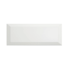 Load image into Gallery viewer, Bevelled White Gloss 10x30cm Baker 
